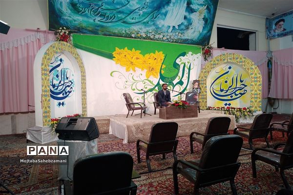 برگزاری مراسم ولادت حضرت مهدی (عج) در مهدیه کاشمر