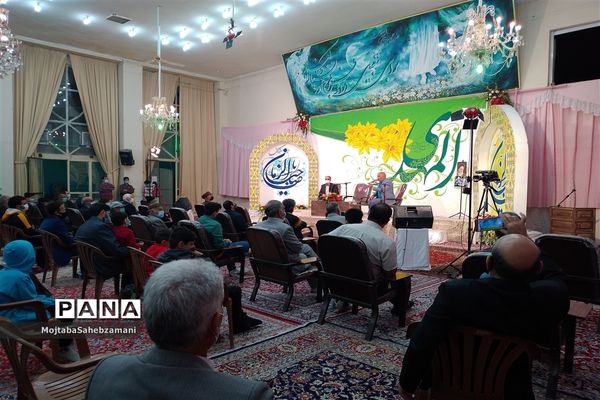 برگزاری مراسم ولادت حضرت مهدی (عج) در مهدیه کاشمر