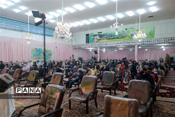 برگزاری مراسم ولادت حضرت مهدی (عج) در مهدیه کاشمر