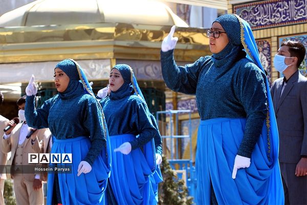 آیین افتتاحیه نخستین جشنواره ملی سرود آوای بی‌نشان‌ها