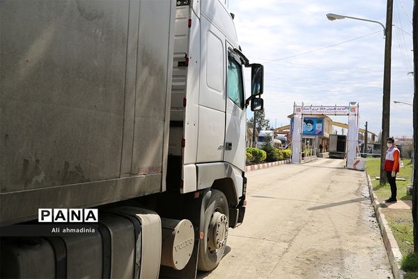 طرح غربالگری مسافران نوروزی در مرزآستارا