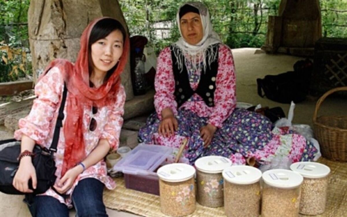 گردشگران خارجی هم به گیلان آمدند