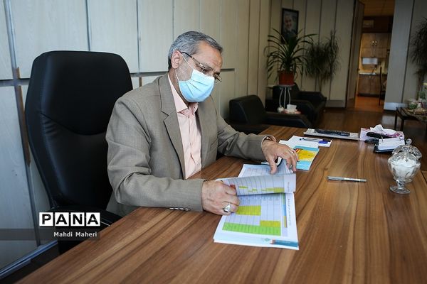 دیدار نوروزی معاون پرورشی و فرهنگی وزارت آمورش و پرورش با همکاران سازمان دانش آموزی