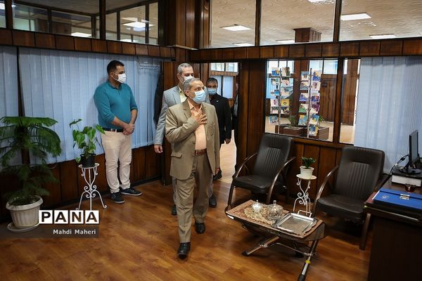 دیدار نوروزی معاون پرورشی و فرهنگی وزارت آمورش و پرورش با همکاران سازمان دانش آموزی