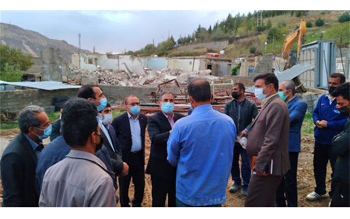 ۷۰ درصد مناطق زلزله زده شهر سی سخت آوار برداری شده است