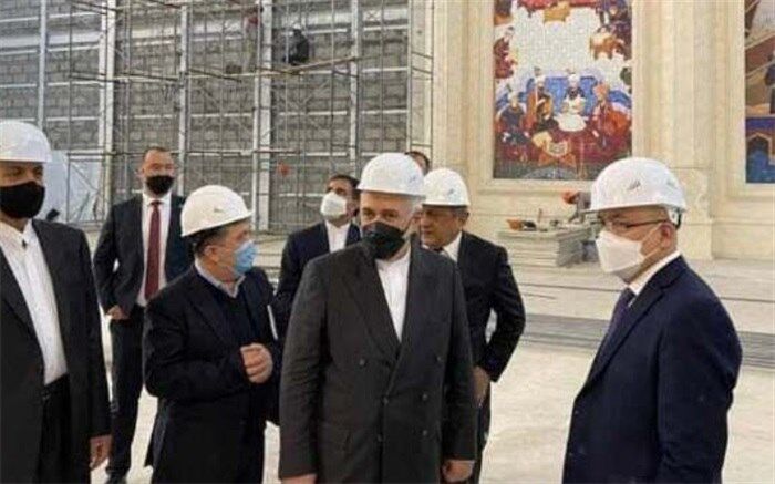 بازدید ظریف از مرکز تمدن اسلامی تاشکند