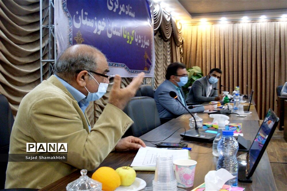 نشست خبری رییس دانشگاه علوم پزشکی جندی شاپور اهواز