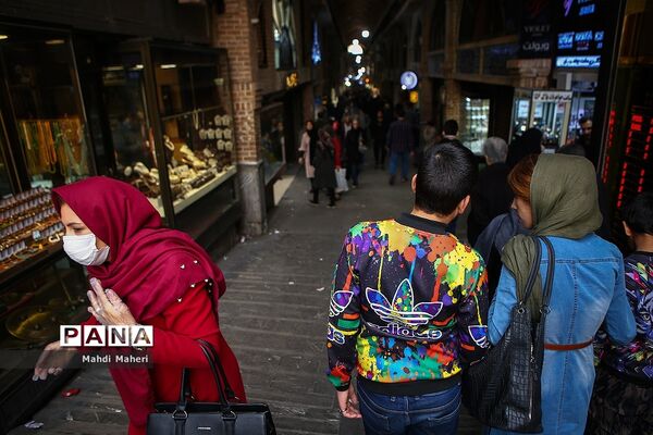 تهران در وضعیت قرمز بدون ماسک