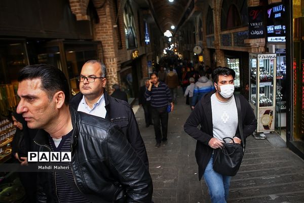 تهران در وضعیت قرمز بدون ماسک