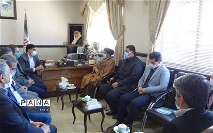 دیدار نماینده مجلس و فرماندار شهرستان با مدیرآموزش و پرورش فلاورجان