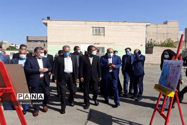آیین افتتاحیه مدرسه پویا شاهد ریحانه‌النبی در قرچک