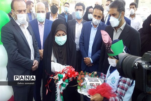 آیین افتتاحیه مدرسه پویا نجمه و سمیه در شهرستان قرچک