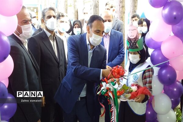 آیین افتتاحیه مدرسه پویا نجمه و سمیه در شهرستان قرچک