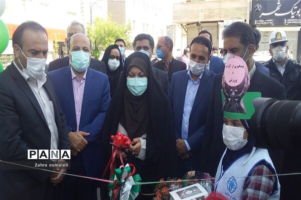 آیین افتتاحیه مدرسه پویا نجمه و سمیه در شهرستان قرچک