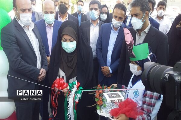 آیین افتتاحیه مدرسه پویا نجمه و سمیه در شهرستان قرچک