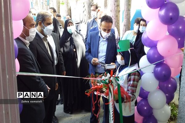 آیین افتتاحیه مدرسه پویا نجمه و سمیه در شهرستان قرچک