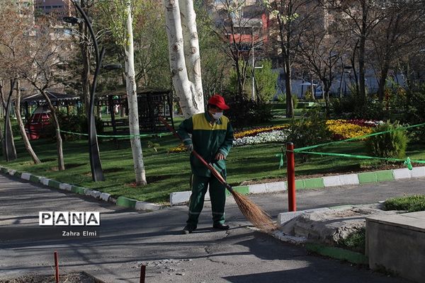 پارک های بهاری در تبریز بی رمق تر از همیشه