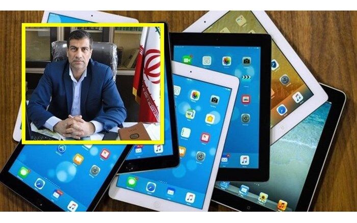 اهدای 15 دستگاه تبلت به دانش آموزان نیازمند مدارس منطقه بن رود