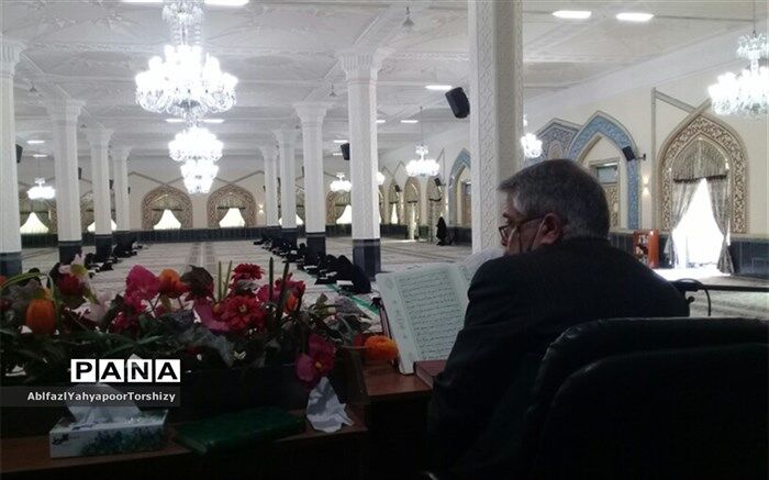 برگزاری جلسه قرآن  مجید در زیارتگاه  شهید آیت الله مدرس کاشمر