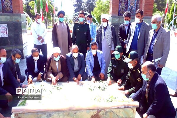 برگزاری مراسم نمادین راهیان نور در شهرستان قرچک