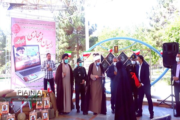 برگزاری مراسم نمادین راهیان نور در شهرستان قرچک