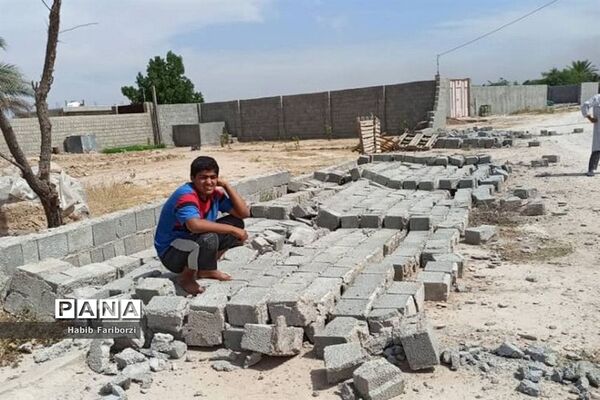 خسارات زلزله به شهرگناوه و روستاهای گماران، کمالی، فخرآوری بخش مرکزی شهرستان گناوه