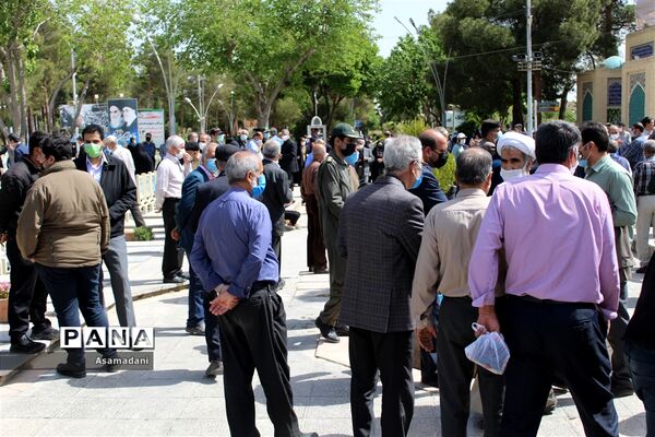 مراسم تشییع پیکرشهید سردارحجازی در استان اصفهان