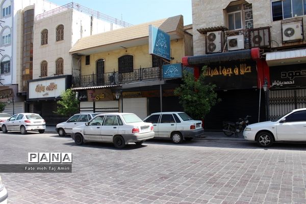 تعطیلی  بازار بوشهردر سایه تشدید محدودیت های کرونایی
