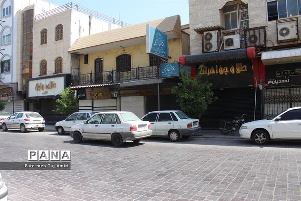 تعطیلی  بازار بوشهردر سایه تشدید محدودیت های کرونایی