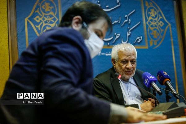 نشست خبری اسدالله بادام چیان دبیر کل حزب موتلفه اسلامی