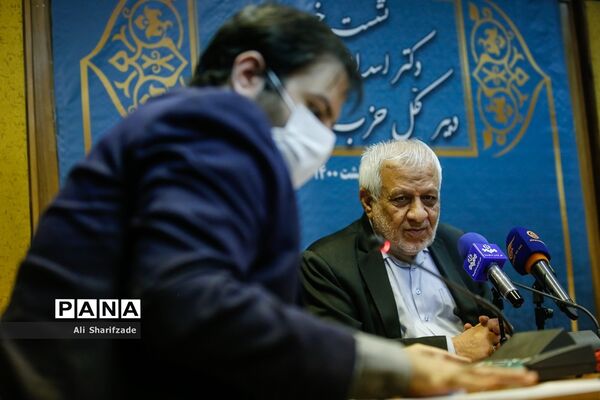 نشست خبری اسدالله بادام چیان دبیر کل حزب موتلفه اسلامی