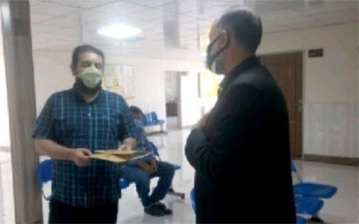 به مناسبت روز جهانی سلامت مدیر آموزش و پرورش جوادآباد با رئیس درمانگاه منطقه دیدار کرد