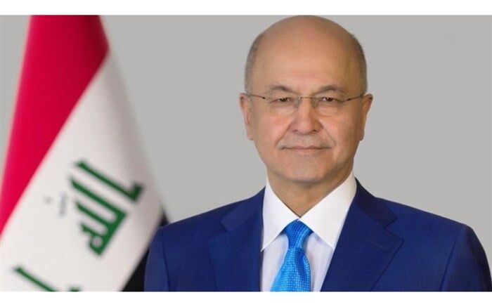 برهم صالح خواهان کاهش تنش در منطقه شد