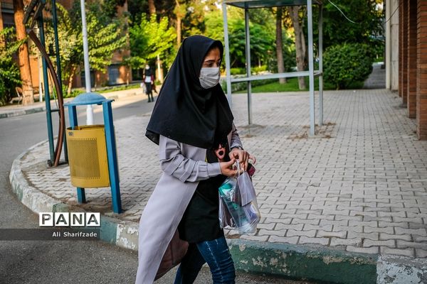 دقایقی  پیش از کنکور