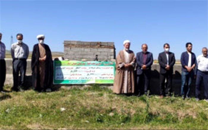 افتتاح طرح آبیاری تحت فشار (بارانی) به مساحت 7.2 هکتار در شهرستان بستان‌آباد