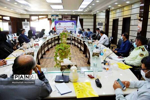 جلسه کمیته فرهنگی و پیشگیری آموزش و پرورش استان بوشهر