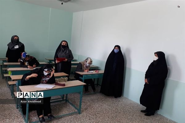 بازدید از حوزه‌های امتحانی سوادآموزی ملارد