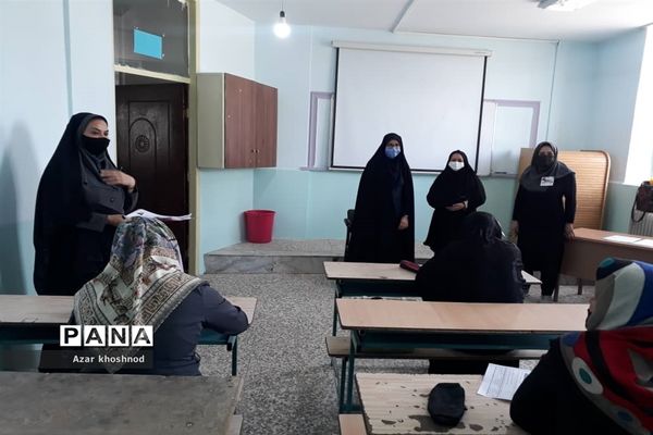 بازدید از حوزه‌های امتحانی سوادآموزی ملارد