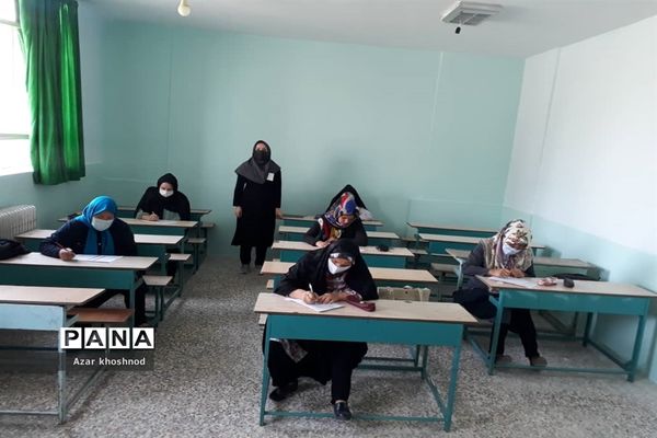 بازدید از حوزه‌های امتحانی سوادآموزی ملارد