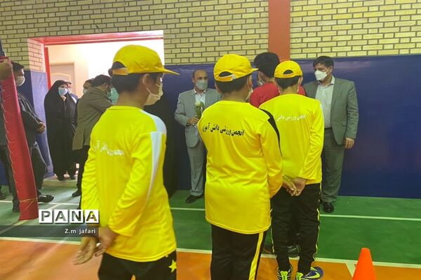 بهره‌برداری از سالن ورزشی آموزشگاه آیت‌الله خامنه‌ای شهرستان پیشوا