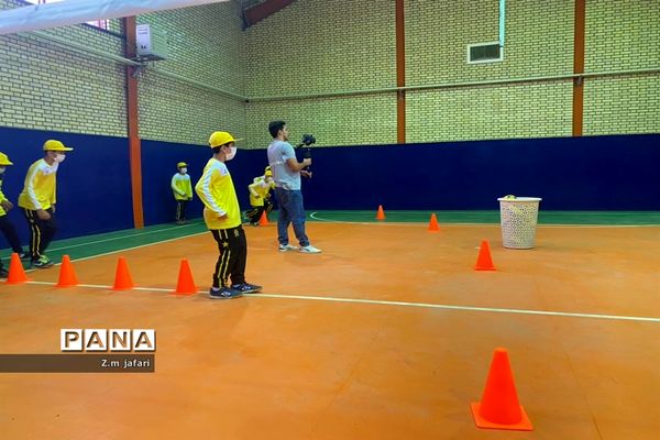 بهره‌برداری از سالن ورزشی آموزشگاه آیت‌الله خامنه‌ای شهرستان پیشوا