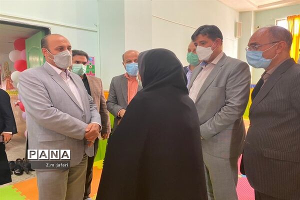بهره‌برداری از سالن ورزشی آموزشگاه آیت‌الله خامنه‌ای شهرستان پیشوا