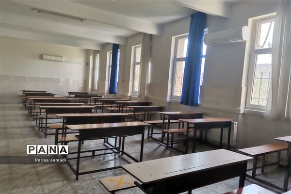 آماده سازی مدارس منطقه ۱۳  جهت برگزاری کنکور سراسری ۱۴۰۰