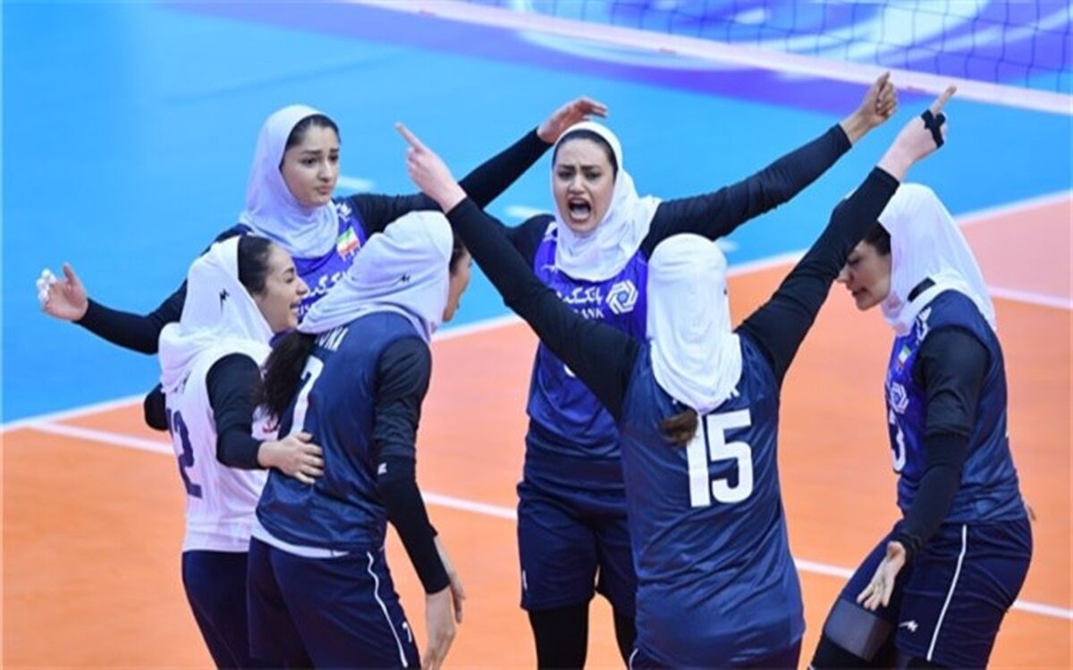 اردوی تیم ملی والیبال زنان به پایان رسید
