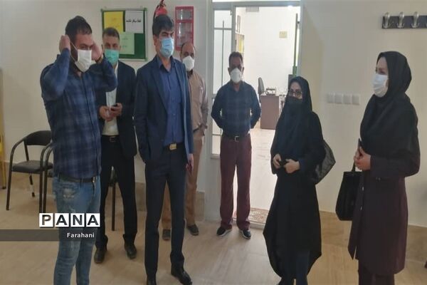 بازدید معاون سیاسی، انتظامی فرمانداری ورامین از کمپ ماده ۱۵سفیران سلامت