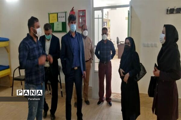 بازدید معاون سیاسی، انتظامی فرمانداری ورامین از کمپ ماده ۱۵سفیران سلامت