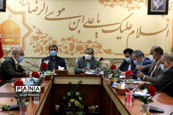 آیین کلنگ زنی سالن اجتماعات 1000 نفره اردوگاه فرهنگی تربیتی ثامن الحجج مشهد