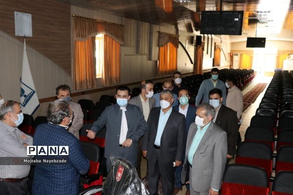 بازدید معاون پرورشی و فرهنگی  وزارت آموزش و پرورش از روند اجرایی مسابقات قرآن عترت و نماز  فرهنگیان کشور در مشهد