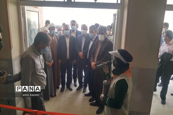 سفر یک روزه معاون وزیر و رئیس سازمان نوسازی و تجهیز مدارس کشور به داراب