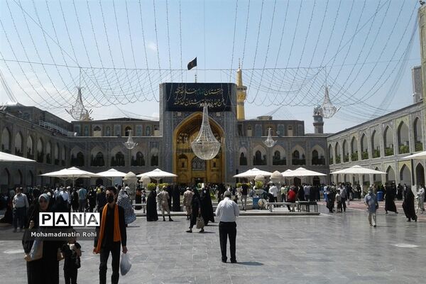 حال و هوای حرم مطهر رضوی در روز زیارتی  امام رضا علیه السلام